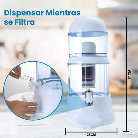 Filtro Purificador De Agua Bioenergetico 14 Lts 99.9% Agua Pura + ENVIO GRATIS💧